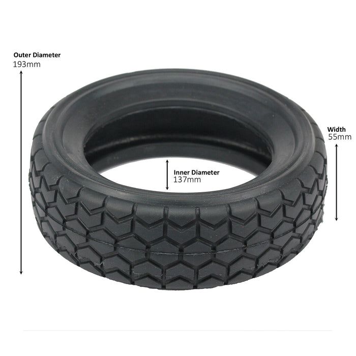 Lawnmower Wheel Tyre for Honda HRA214 HRA215 HRC215K HRM21 HRS21 HR21SE HR21SXE