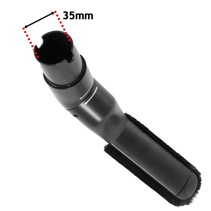 Shark Dusting Brush Accessory OEM Part (1115FC/172FFJ) For NV360, NV350, NV370 Models