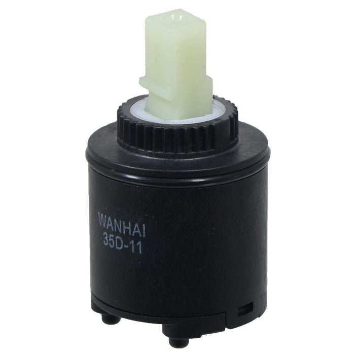 Mixer Tap Cartridge 35mm Single Monobloc Sink Basin Bath Hot Cold Water Valve (Pack of 2)