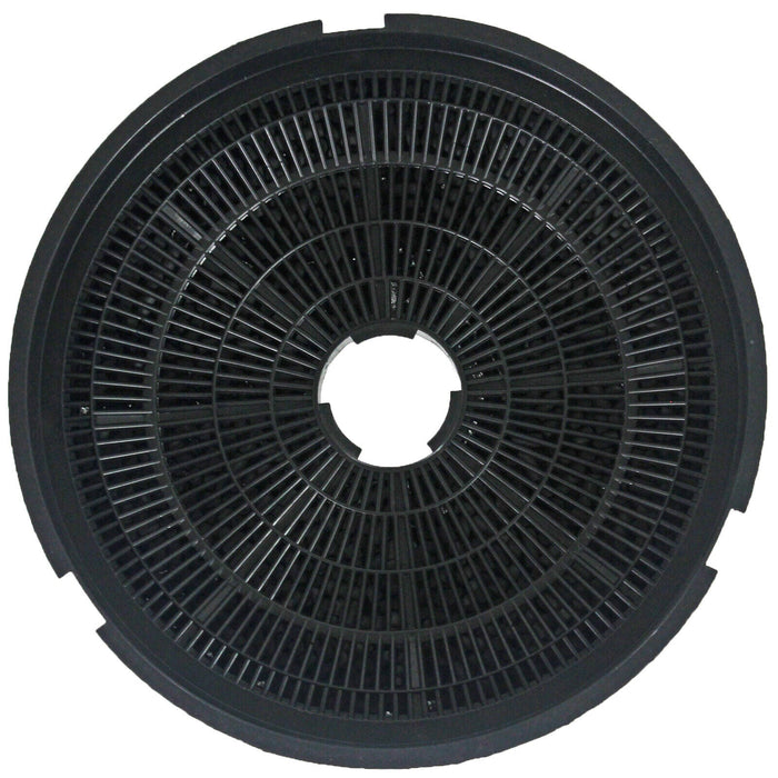 Round Charcoal Vent Filters for Homeking FW90.3SS Cooker Hood (Pack of 4)