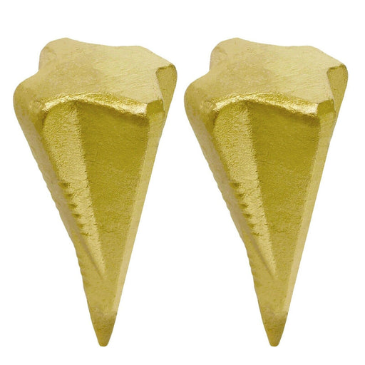 Log Splitter Wood Splitting Axe Wedge Maul Grenade Fire Timber Spike Bomb (Pack of 2)