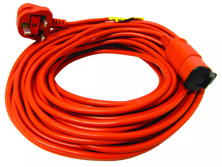 20m Orange Cable for Flymo / Bosch Lawnmower