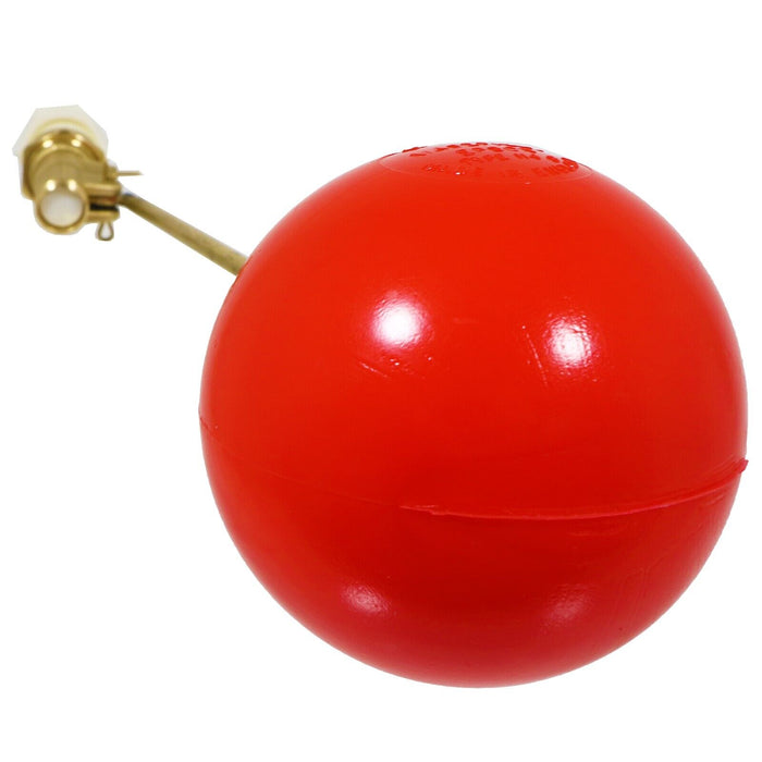 1/2" Part 1 Valve High Pressure Side Entry Toilet Cistern Ballcock 4 1/2" Ball Float Kit