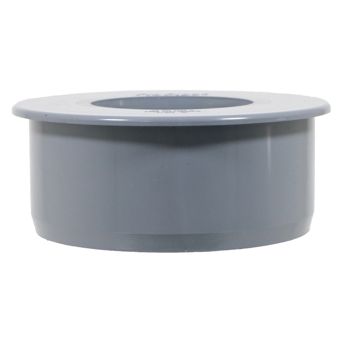 110mm Soil Pipe Reducer Boss Adaptor Solvent Weld Waste Push Fit Ring Seal (Grey)