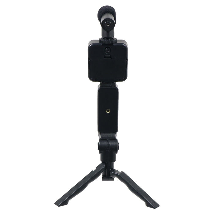Phone Video Making Kit LED Light Box Mount Adjustable Tripod Microphone Vlogging Set
