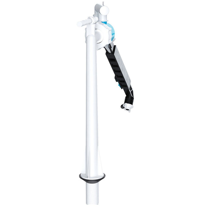 Bottom Entry Valve 1/2" Straight Toilet Cistern Filling Inlet + 6" Ball Float Kit