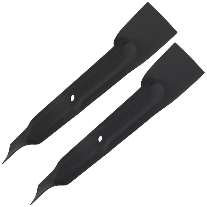 Metal Blade for Flymo Chevron 32 Easimo EM032 RE320 Rollermo RM032 Speedimo Venturer Visimo VM032 Lawnmower (32cm, Type FLY046, Pack of 2)
