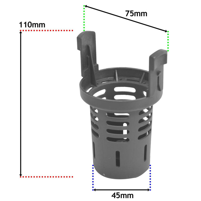 Cutlery Basket + Central Waste Filter for Indesit Hotpoint Whirlpool Dishwasher