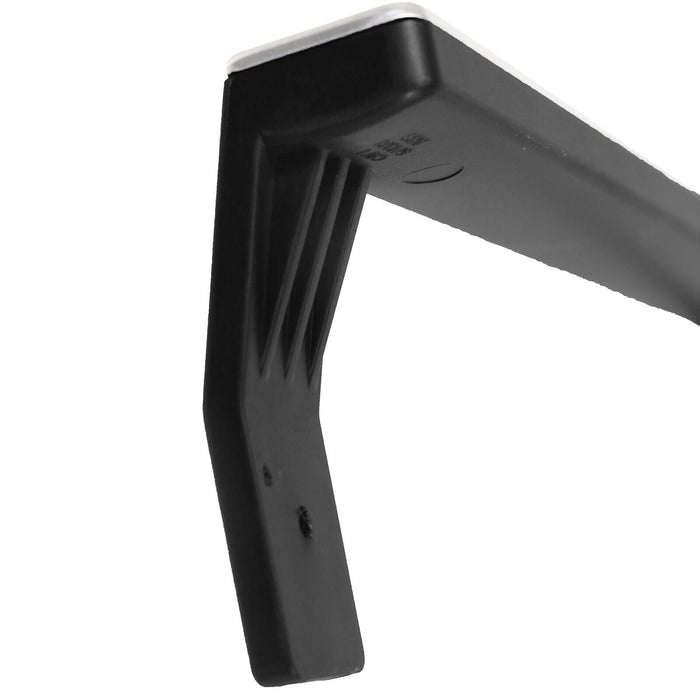 Door Handle Grab Bars for Beko CFP169 FFP167 Fridge Freezer 5907610700 (Silver / Black, 330mm, Pack of 2)