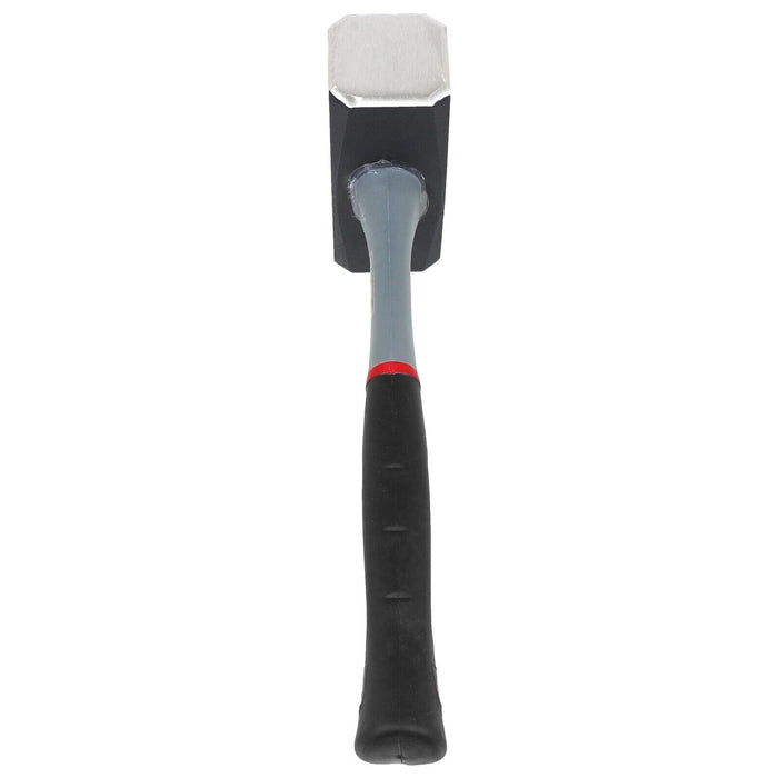 Lump Club Sledge Hammer Heavy Duty Fibreglass Shaft Hardened Steel Head TPR Comfort Grip Handle (4lb / 2kg)