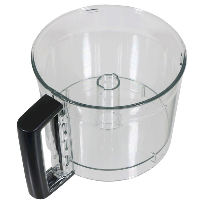 Magimix Mixer Bowl + Lid Cover for CS5200XL Food Processor (Clear with Black Handle, 17341 N, 17333)