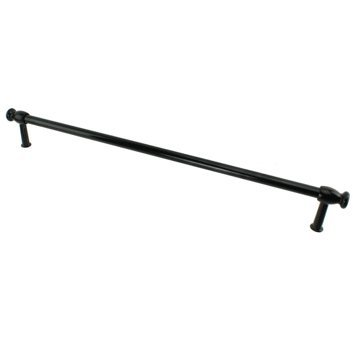 Door Handle / Towel Rail for Belling Oven Cooker 'Cut to Size' (Black)