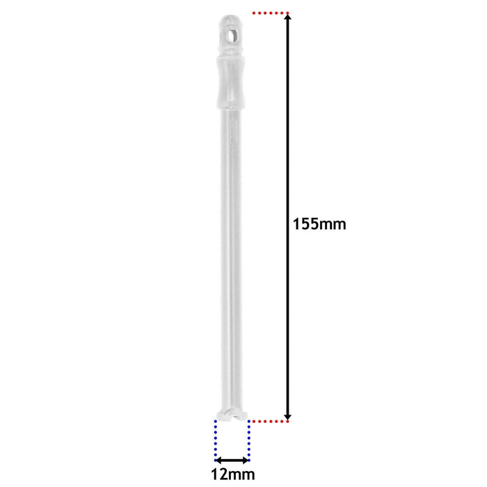 Milk Intake Tube for DeLonghi ECAM 23 25 28 35 44 45 55 ETAM 29 Coffee Machine (Pack of 2)