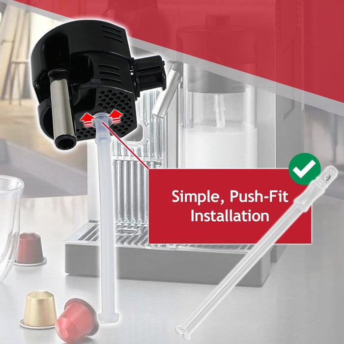 Milk Intake Tube for DeLonghi ECAM 23 25 28 35 44 45 55 ETAM 29 Coffee Machine (Pack of 4)