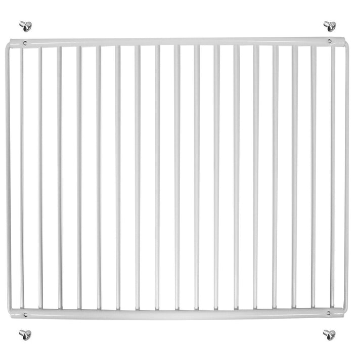 Large Fridge Shelf for ELECTROLUX Adjustable White Plastic Coated Shelves (Pack of 2, 425mm - 670mm x 320mm)