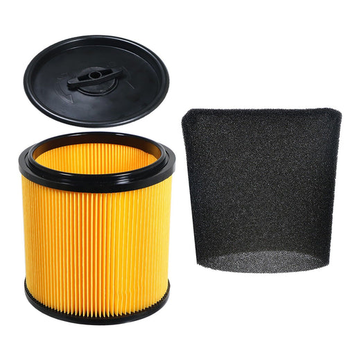 Wet & Dry Cartridge Filter Kit for Wickes 215735 288557 20L 1250W Vacuum Cleaner