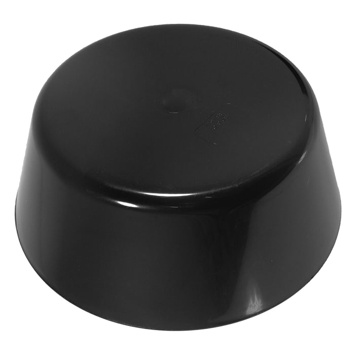 110mm Vent Extract Cowl Mushroom Soil Pipe Stack System Weather Ring Seal (Black)