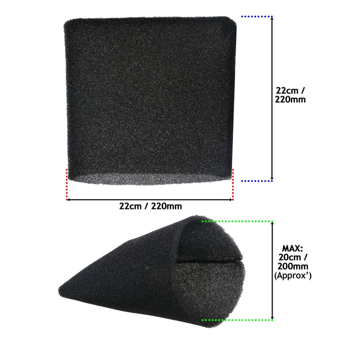 Wet & Dry Cartridge Filter Kit for Guild 16L 30L 8815785 GWD30 8642240 GWD30P Vacuum Cleaner