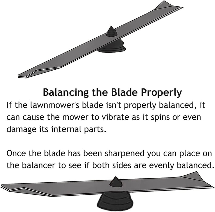 Blade for Hayter Harrier 56 560 561 Pro Toro Lawnmower 22" 56cm HI Lift 340015 + Balancer + Sharpener