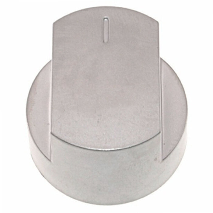 Control Knob Switch & Shaft for Stoves 61EDO 61EHDO BL ST WH Oven Cooker Hob (Silver)