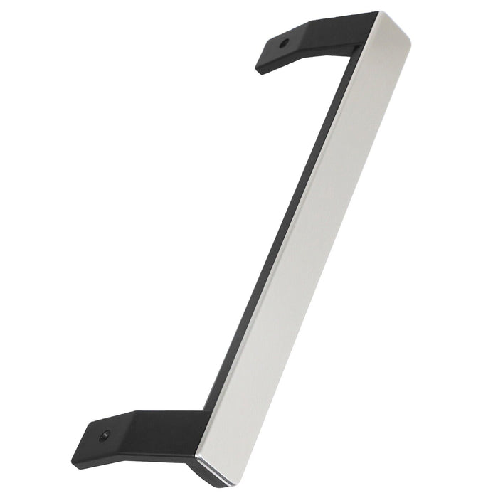 Door Handle Grab Bar for Beko CFP169 FFP167 Fridge Freezer 5907610700 (Silver / Black, 330mm)