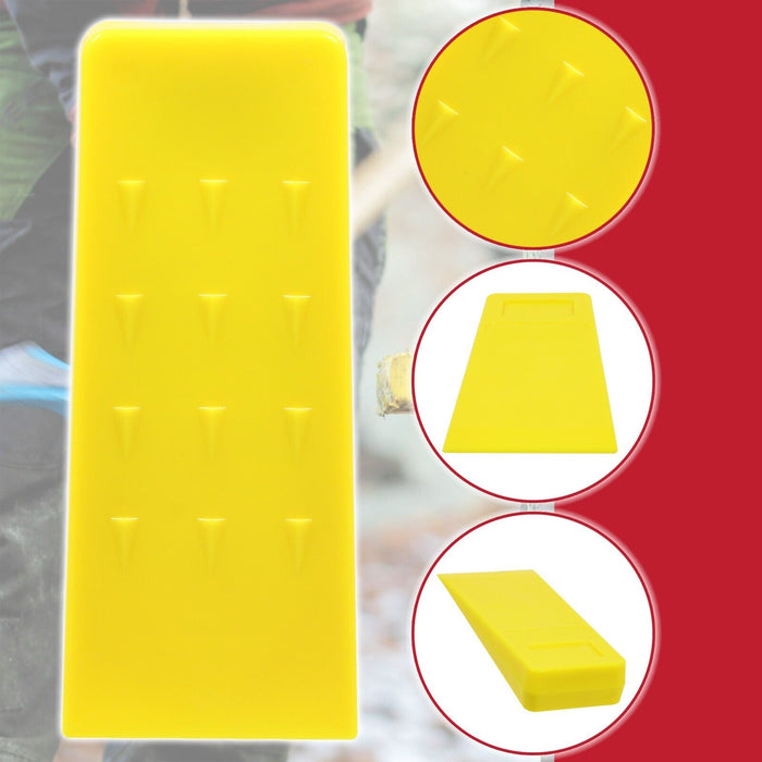 Tree Felling Wedge Kit 5.5" 8" Heavy Duty Chainsaw Log Wood Cutting Blocks (4 Pack)