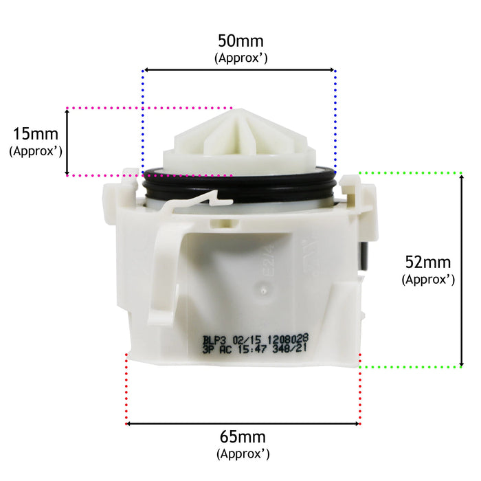 Drain Pump for Bosch Neff Siemens 00631200 631200 BLP3 1208028 AC Dishwasher