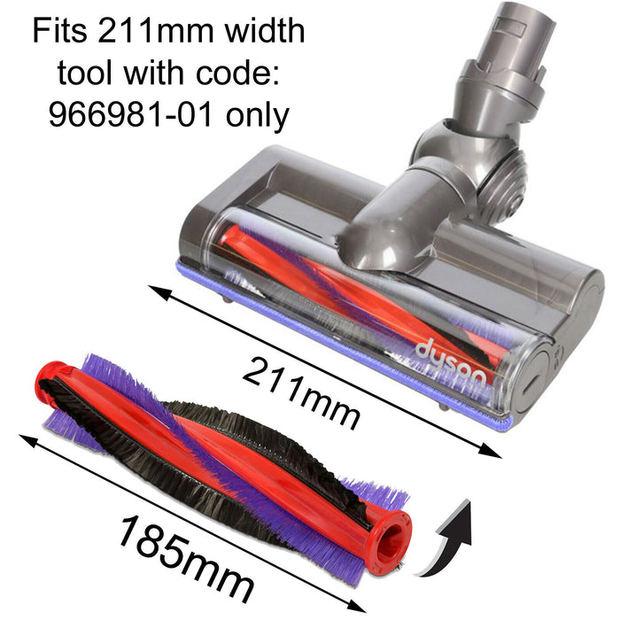 Brushroll Brush Bar 185mm for Dyson DC62 V6 SV03 Flexi Vacuum Cleaner