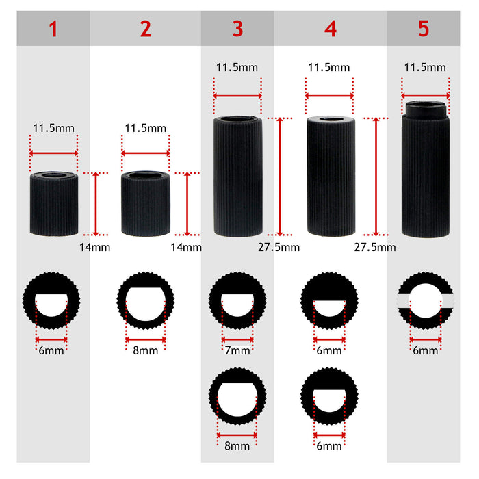 Knob for Tower Air Fryer Control Switch Dial Switch Multi Cooker Black