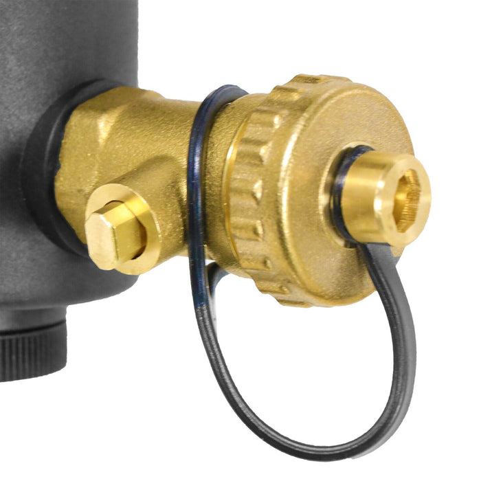 Boiler Filter 22mm Inline Magnetic Mini Central Heating Compression Pipe Valve