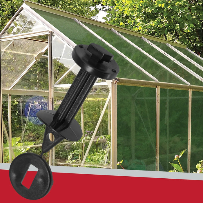 Greenhouse Insulation Shading Fixers Bubble Wrap PVC Plastic Frame Clips (Pack of 60)