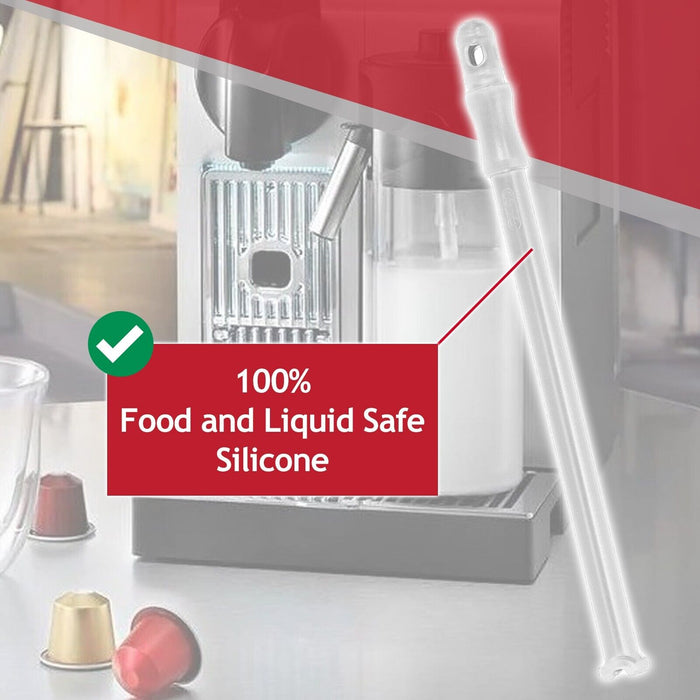 Milk Intake Tube for DeLonghi ECAM 23 25 28 35 44 45 55 ETAM 29 Coffee Machine (Pack of 2)