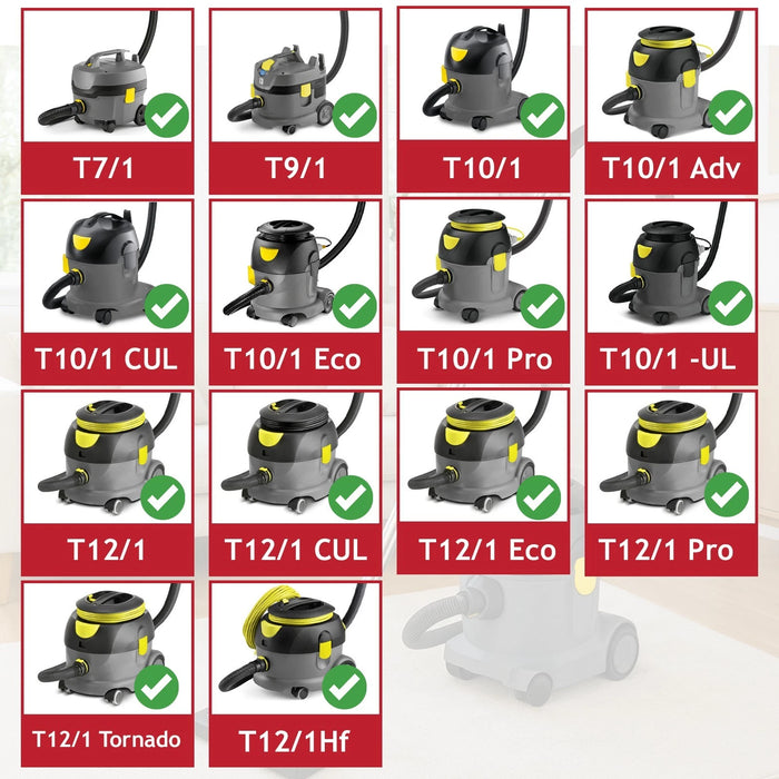 Dust Bags for Karcher T7/1 T9/1 T10/1 T12/1 Vacuum Cleaner Paper x 10 Pack