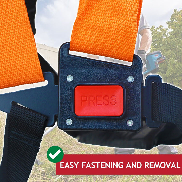 Double Harness for Honda Brushcutter Strimmer Trimmer Heavy Duty Padded Support (One Size)