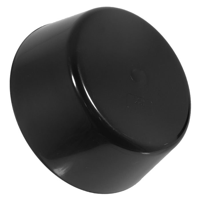 110mm Vent Extract Cowl Mushroom Soil Pipe Stack System Weather Ring Seal (Black)