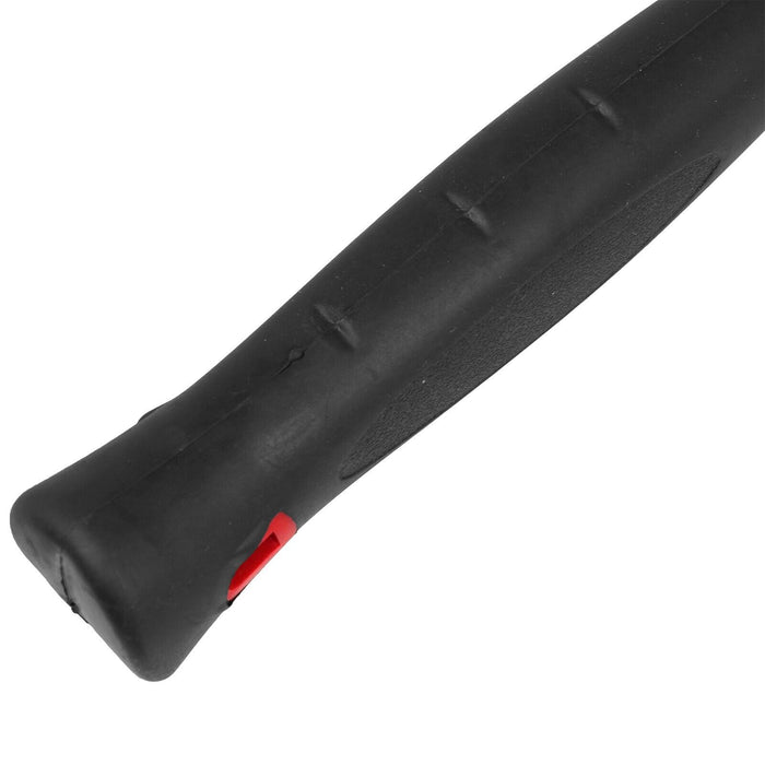 Lump Club Sledge Hammer Heavy Duty Fibreglass Shaft Hardened Steel Head TPR Comfort Grip Handle (4lb / 2kg)