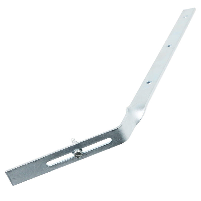 Gutter Side Rafter Bracket Universal Galvanised Steel Fascia Support Fixings (Pack of 5, 300mm)