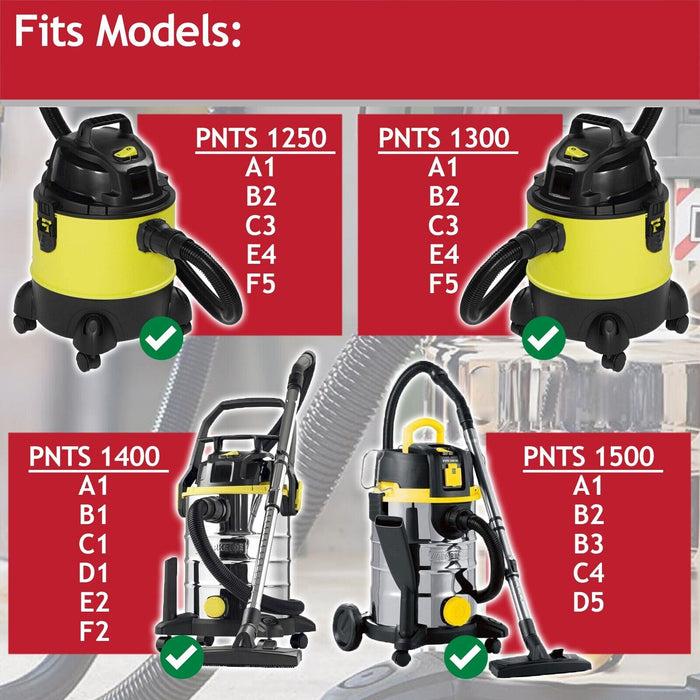 Vhbw 3x Filtro De Tela Compatible Con Lidl / Parkside PNTS 1500 A1 - Foto 5