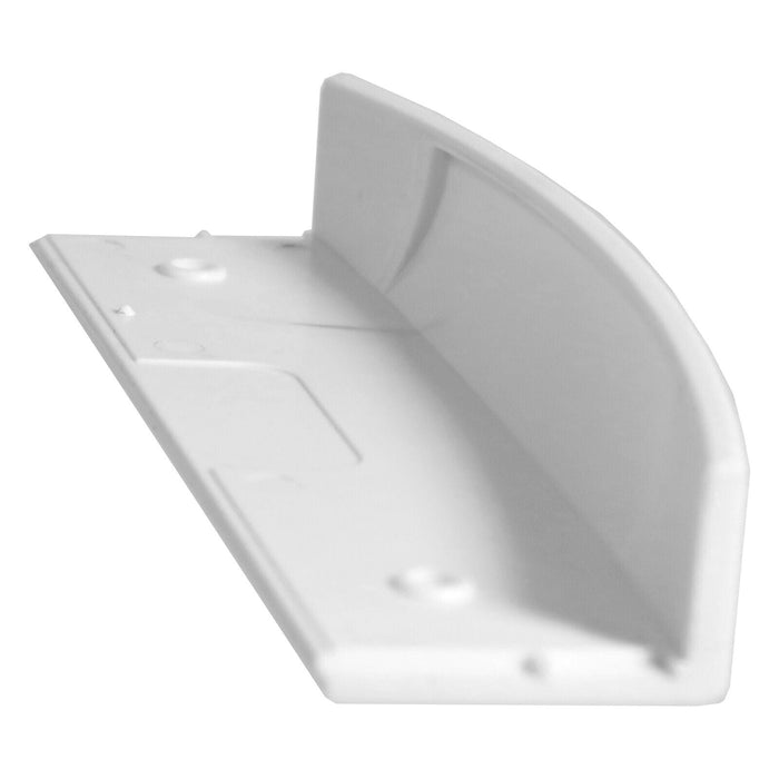 Universal Replacement Fridge Freezer Handgrip Door Handle (White, 145mm)