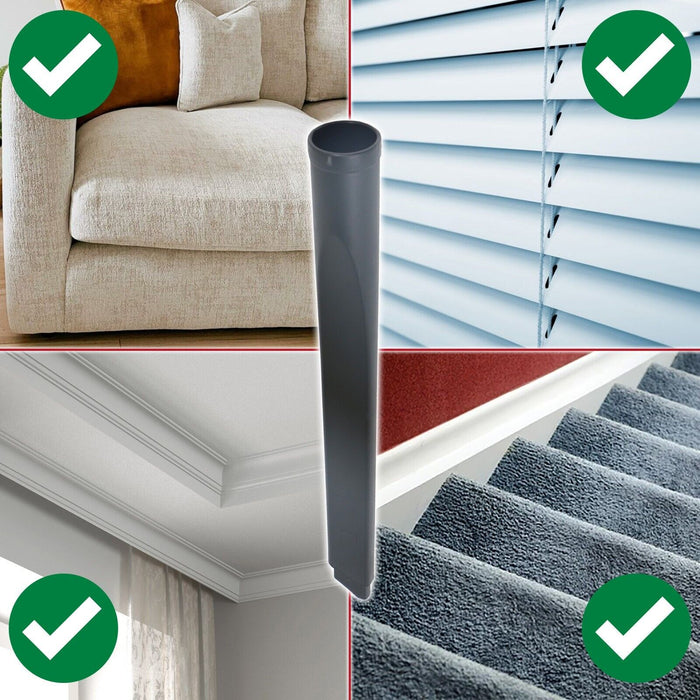 32mm Extra Long Slim Extending Crevice Tool Attachment for Vytronix Vacuum Cleaner