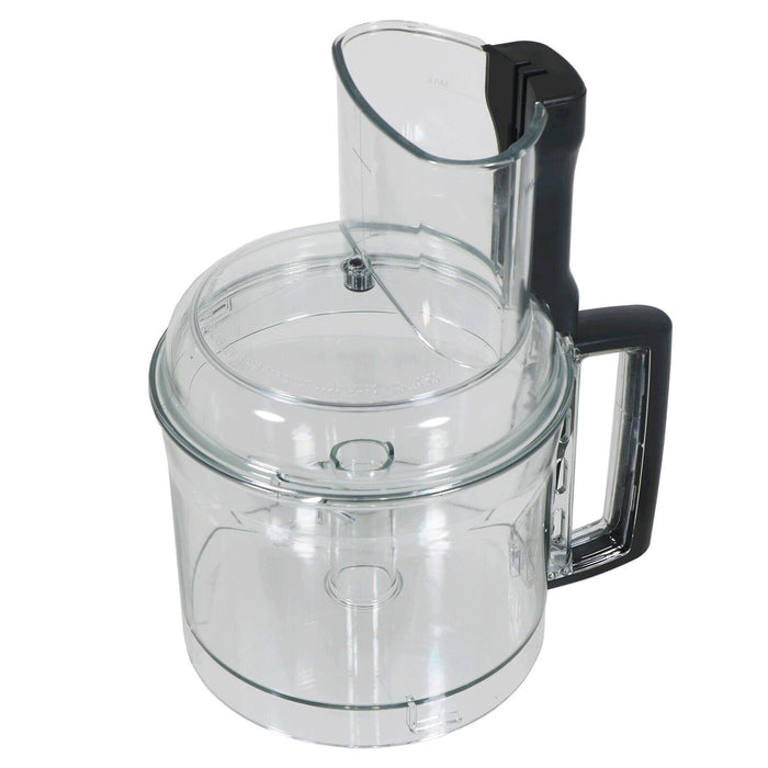 Magimix Mixer Bowl + Lid Cover for CS5200XL Food Processor (Clear with Black Handle, 17341 N, 17333)