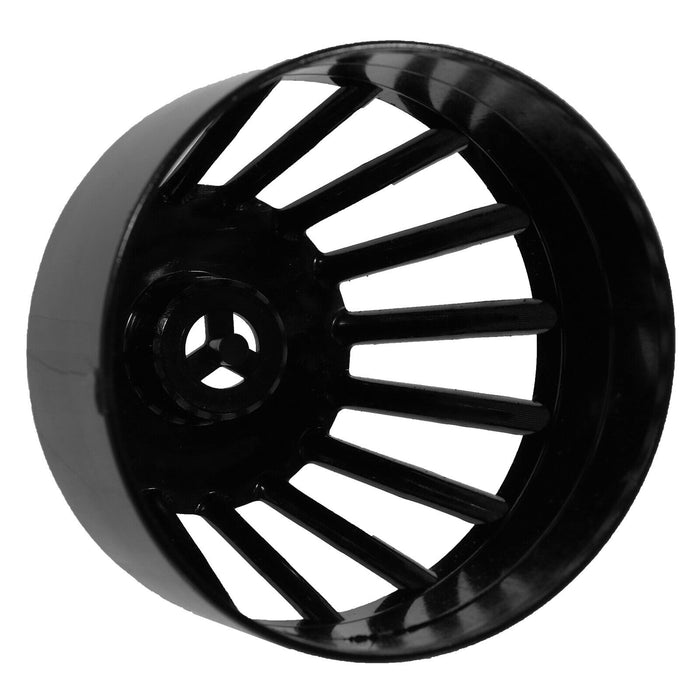 110mm Vent Terminal Soil Pipe Drain Stack System Ring Seal Bird Roof Cage (Black)