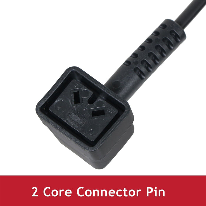 Power Cable for Numatic Vacuum Cleaner Mains Lead UK 2 Pin Plug 10m 236009 220945