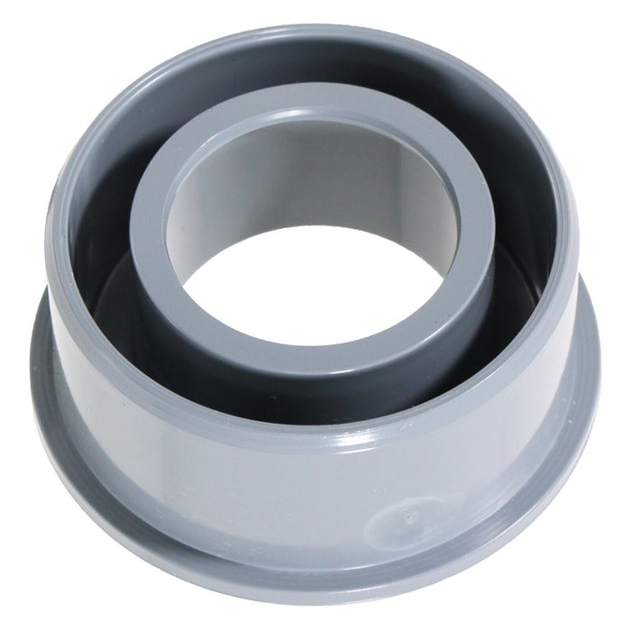 32mm Boss Adaptor Solvent Soil Stack Waste Pipe Reducer Push Fit Seal Ring (Grey)