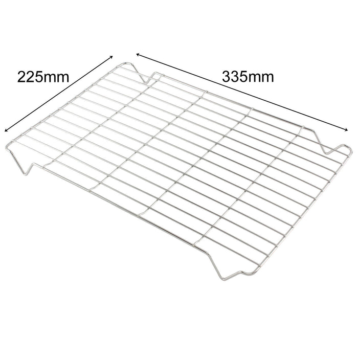 Small Grill Pan Rack Insert Tray for Hotpoint Oven Cookers (335mm x 225mm)