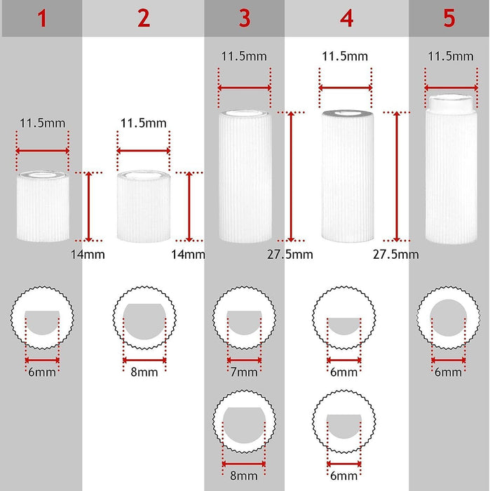 Air Fryer Knob White Switch Universal Dial Button Multi Cooker Mini Oven