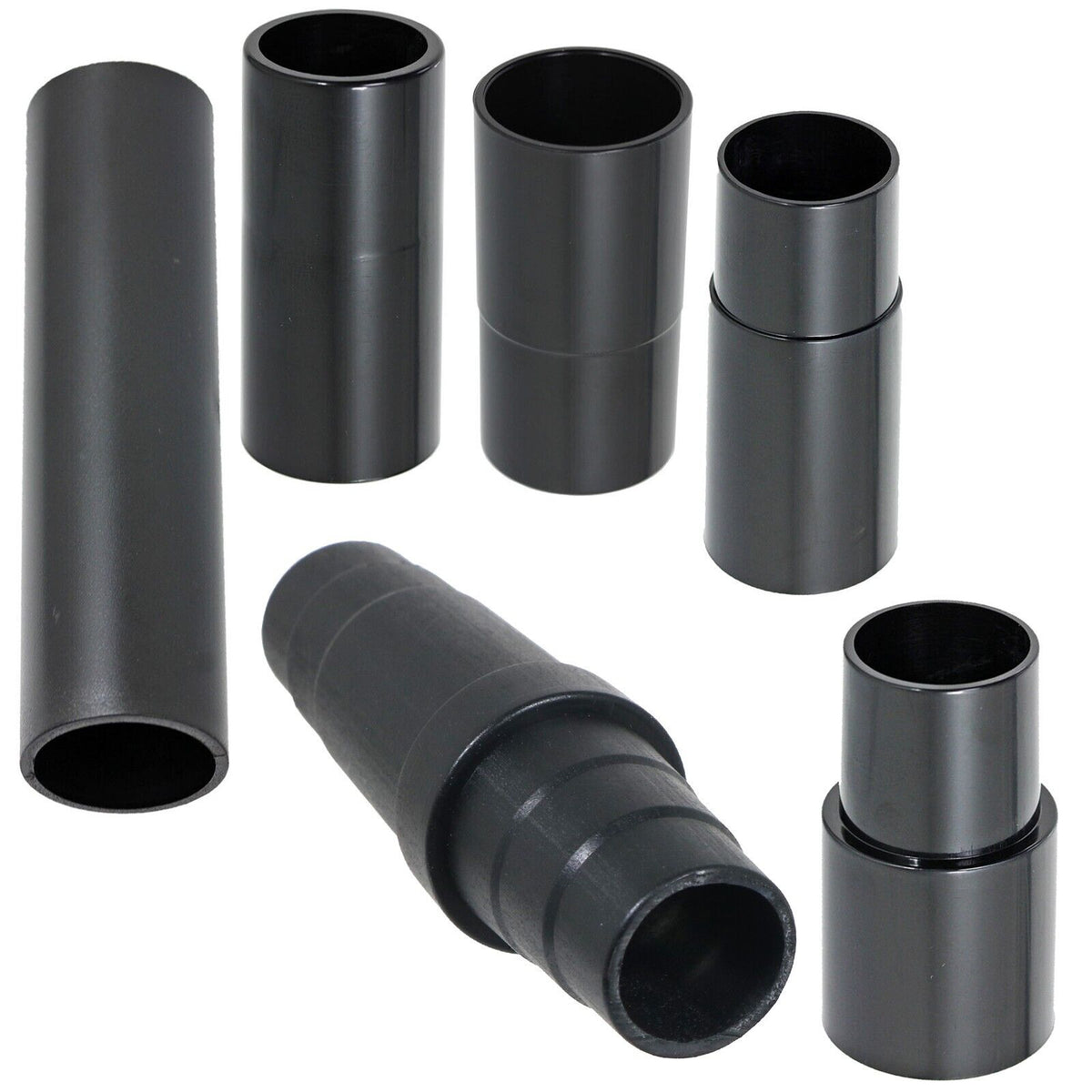 Adattatore Universale Per Tubo Aspirapolvere 32mm A 35mm - Nero Adattatore Universale Per Tubo Aspirapolvere 32mm A 35mm - Nero