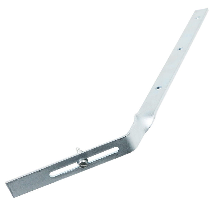Gutter Side Rafter Bracket Universal Galvanised Steel Fascia Support Fixings (Pack of 10, 300mm)