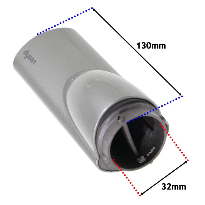 Dyson Airwrap Smoothing Brush Small Soft Hair Styler Attachment Nickel / Copper (971891-03)