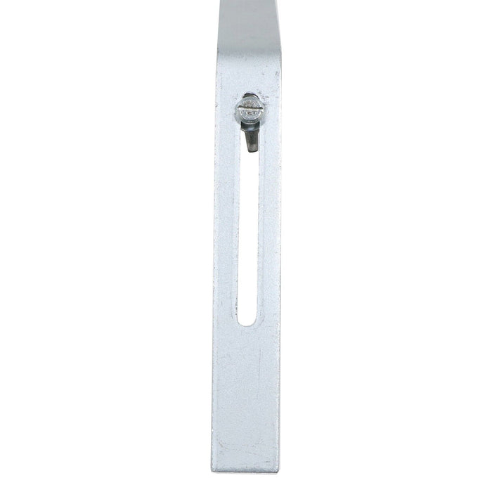 Gutter Top Rafter Bracket Universal Galvanised Steel Fascia Support Fixings (Pack of 5, 300mm)